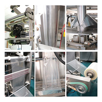 Machine d'emballage verticale VFFS pour aliments pour animaux de compagnie, croquettes, snacks, avec peseuse combinée et formage de sachets