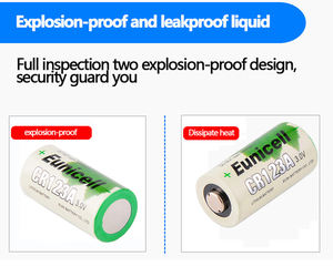 Batterie rechargeable CR123A, remplaçable, CR123A CR123 <span class=keywords><strong>123</strong></span> 123A, batteries au lithium <span class=keywords><strong>3v</strong></span> - Product Image 5