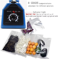 Soudeuse à Impulsion Manuelle 400 mm pour Sacs Plastiques, Machine d'Emballage et de Scellage pour Films Plastiques Alimentaires