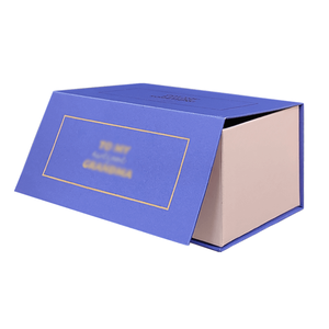 Caja de Regalo de Cartón Rígido de Lujo, Caja Rígida con Tapa Abatible, Logotipo Personalizado Impreso, Cierre Magnético, Cajas de Regalo de Papel - Product Image 4