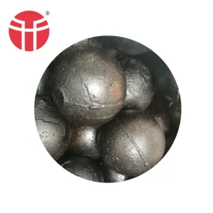 China Factory Die Pressure Cast Casting Grinding Media Carbon Iron Steel Ball Type For Sale Grinding Mill Balls Cement Plant