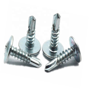 4.2*19mm sửa đổi Giàn đầu tự khoan Tek vít mạ kẽm máy giặt swallowtail thiết kế DIN Lớp 6 lớp thép không gỉ - Product Image 1