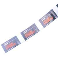 Label Bungkus Susut Panas PVC PET Ramah Lingkungan Ukuran Kustom Dicetak untuk Sel Baterai Konsumen