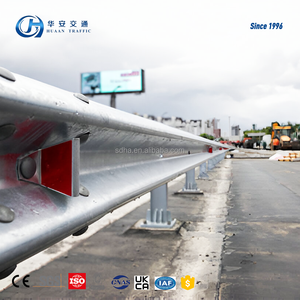 Barrera de Tráfico AASHTO M180 EN1317, Barandilla de Seguridad para Carreteras con Viga en W Galvanizada en Caliente, Barrera para Puentes, Barrera de Cables, Poste H, IPE140 - Product Image 3