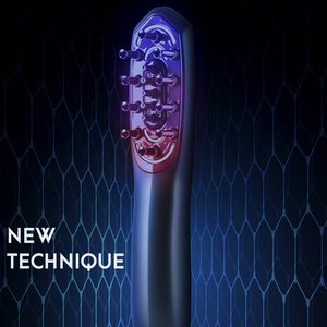 เครื่องนวดศีรษะไฟฟ้าพร้อมที่จ่ายยา นวดเนื้อเยื่อชั้นลึกสำหรับการดูแลเส้นผมและการทาออยล์ - Product Image 4