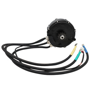 มอเตอร์ DKYS 12000W 60H 72V พร้อมเซ็นเซอร์ฮอลล์ 168  แบบกันน้ำ สำหรับความเร็วสูง จาก DK168 60H 12000W มอเตอร์ DKYS 12000W 60H 72V รุ่น 168 168 H - Product Image 1