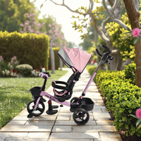 Vente d'usine Tricycle pour enfant 3 en 1 Vélo d'équilibre pour enfants Mini vélo pliable avec pédale Trike bébé 3 roues