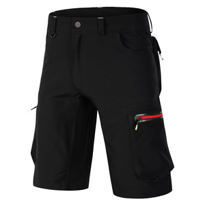 Pantaloncini da ciclismo larghi da uomo personalizzati da uomo ad asciugatura rapida pantaloncini sportivi da <span class=keywords><strong>Mountain</strong></span> <span class=keywords><strong>Bike</strong></span> pantaloncini elasticizzati MTB con tasca con cerniera larghi da esterno - Product Image 5