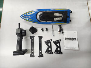 Hot Sale 2.4GHZ Electric High Speed Waterproof RC <strong>Boat</strong> Toy <strong>Remote</strong> <strong>Control</strong> <strong>Boat</strong> With LED Light Water Sports for Boys - Product Image 4