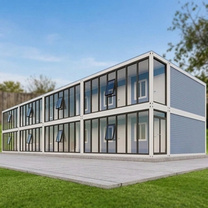 Unité modulaire préfabriquée empilable de 20 pieds, économique, pour hôtel conteneur et projets d'hébergement touristique - Product Image 1