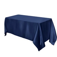Nappe de table en satin pour fête, 58 x 102 pouces, nappe rectangulaire en soie brillante pour mariage, nappe en tissu lisse