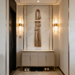 <span class=keywords><strong>D</strong></span>écoration murale en macramé à franges multicolores personnalisées, <span class=keywords><strong>d</strong></span>écoration suspendue pour la maison, salon, mariage - Product Image 2