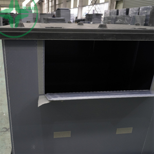 Chất lượng cao tái sử dụng nhiệt bằng chứng nhựa tiết kiệm không gian Stackable hậu cần <span class=keywords><strong>container</strong></span> miệng núi lửa Pallet tay áo hộp - Product Image 4