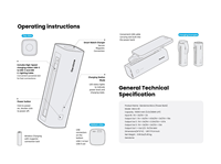 Gendome Micro30 est la première batterie externe portable au monde de 48 Wh avec une seule cellule LiFePO4, offrant une longue durée de vie et une sécurité élevée.