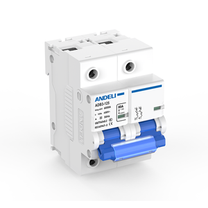 Andeli 100% New Mini 100A 125A DC 2P Ngắt Mạch Hộ Gia Đình Bảo Vệ Nhự<span class=keywords><strong>a</strong></span> Cho DIN Đường Sắt Gắn Kết - Product Image 1