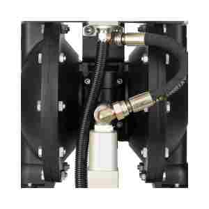 Bomba AODD Premium BSK de 1.5 Pulgadas, Bomba de Doble Diafragma de Alta Presión de Aleación de Aluminio Accionada por Aire para Tratamiento de Aguas Residuales - Product Image 4