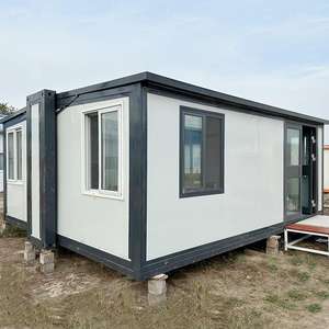 Maison Modulaire Traditionnelle Personnalisée en Usine, 40 pieds, 5 Chambres, Grande Maison Conteneur Extensible Personnalisée - Product Image 4