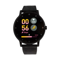 Reloj inteligente unisex IP67 a prueba de agua con diseño redondo HR/BP/SPO2/seguimiento del sueño 100 + modos deportivos Fitness actividad rastreador brújula