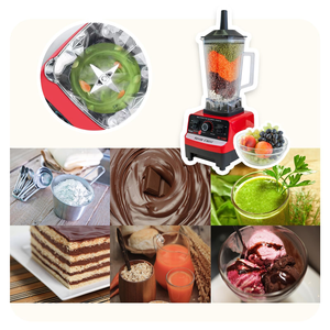 4500W Commercial Blender 2L Multifunction Smoothie <b>Maker</b> 2 Cups for Household Hotel Outdoor Electric Power Plastic - Product Image 5