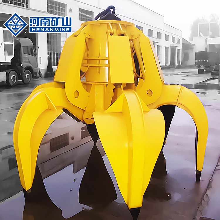 Material Handling Lifting Equipments 1.5t Crane Grab Bucket