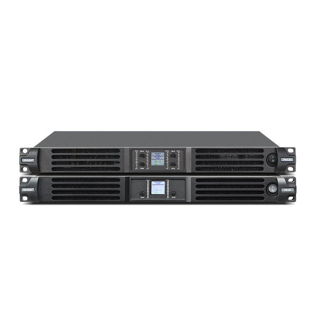 TPK Series Professional Digital Power Amplifier 24 Channel 1U 4x2000W 2-16 Stage Performance HIFI