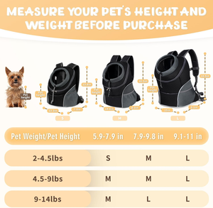 Ayarlanabilir nefes köpek <span class=keywords><strong>Pet</strong></span> ön taşıyıcı sırt çantası evcil hayvan taşıyıcı yürüyüş bisiklet için açık - Product Image 5