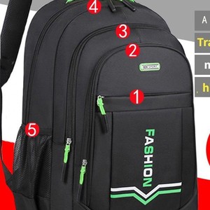 Multi Purpose <b>Backpack</b> 20-35L Waterproof Computer Compartment For <b>Men</b> School Travel Fashion Style <b>Black</b> Blue Green Orange - Product Image 4