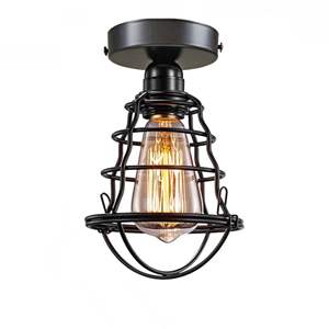 Lampe de plafond en <span class=keywords><strong>cage</strong></span> métallique industrielle JYLIGHTING, vintage, <span class=keywords><strong>pour</strong></span> <span class=keywords><strong>escalier</strong></span>, atelier, ferme, rétro, <span class=keywords><strong>lustre</strong></span> <span class=keywords><strong>pour</strong></span> <span class=keywords><strong>escalier</strong></span> - Product Image 1