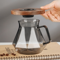 Tasse à café en verre Borosilicate, produit populaire Pour salon, thé, fabrication de café fait à la main, verre Borosilicate