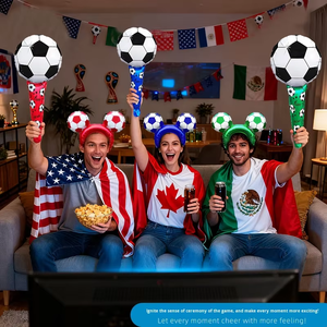 Globo de Aluminio de 18 Pulgadas para la Copa de Fútbol México, Estados Unidos y Canadá 2026 - Product Image 3