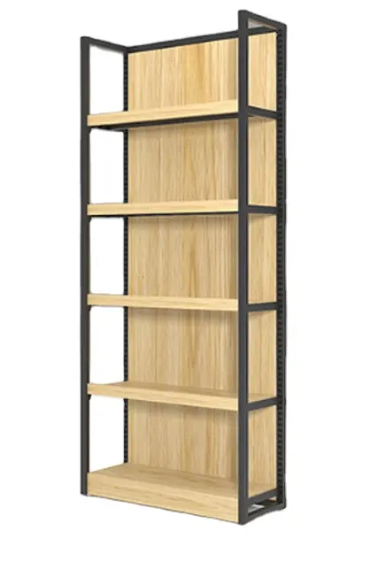 Gondola shelving wooden shelves grocery convenience Store Display Racks Shelves Store supermarket metallic shelves