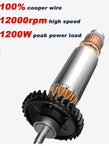 720W 12000RPM corps mince coupe meulage polissage outils électriques <span class=keywords><strong>Machine</strong></span> de découpe rectifieuse meuleuse d'angle - Product Image 6