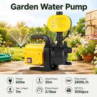 Pompe de jardin à commande de pression automatique pour l'alimentation en eau des puits et les projets d'irrigation des jardins.