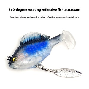 เหยื่อตกปลา10g14g ตัวทีหางยาวกันห้อย - Product Image 4