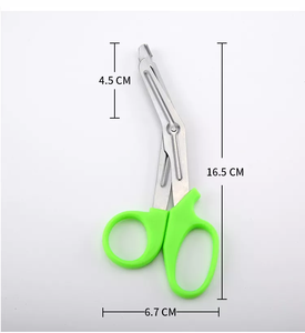 Tijeras Médicas <span class=keywords><strong>de</strong></span> Acero Inoxidable, Tijeras <span class=keywords><strong>de</strong></span> Tratamiento, Verde, para Vendajes, <span class=keywords><strong>Enfermería</strong></span>, Rescate, Mini, Selección <span class=keywords><strong>de</strong></span> Color, Tijeras para Cortar Gasa y Vendajes - Product Image 2