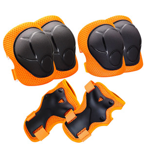 Equipo de protección para niños, rodilleras, <span class=keywords><strong>coderas</strong></span>, protectores de mano para ciclismo, deportes en línea, patines, Protector - Product Image 6