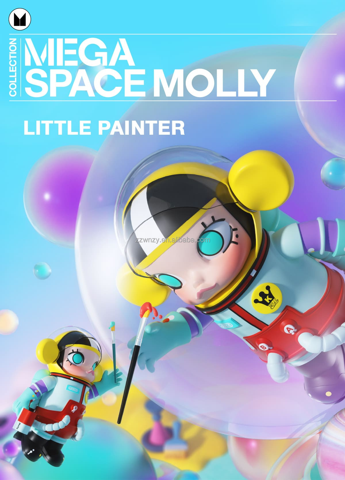 Hot Sale 100% Original Mart Mega Collection 1000% Space Molly