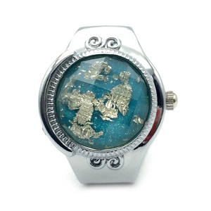 Montre à doigt couleur bonbon, mini montre à quartz brillante avec diamants, bracelet élastique, cadeau pour femmes, filles, <span class=keywords><strong>étudiant</strong></span>es - Product Image 6