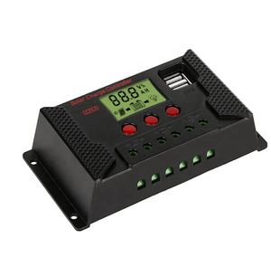 Venta directa de fábrica de Controlador Solar 12v24 voltios de la batería de litio de 10a-60a fotovoltaica de carga del panel de la luz de calle pwm - Product Image 2