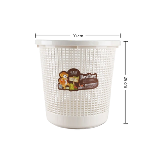 Cubo de Basura Perforado, Diseño Redondo Ligero, Cesto de Basura Doméstico, Varios Tamaños, Cubo de Basura de Plástico PP al por Mayor - Product Image 2