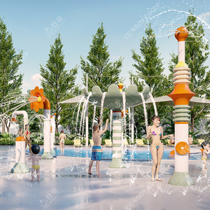 Équipement <span class=keywords><strong>de</strong></span> parc <span class=keywords><strong>aquatique</strong></span> commercial, structure <span class=keywords><strong>aquatique</strong></span>, toboggan <span class=keywords><strong>aquatique</strong></span> et <span class=keywords><strong>aire</strong></span> <span class=keywords><strong>de</strong></span> <span class=keywords><strong>jeux</strong></span> <span class=keywords><strong>aquatique</strong></span> personnalisée pour les centres <span class=keywords><strong>de</strong></span> villégiature - Product Image 6