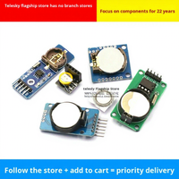Module RTC haute précision DS1302 DS3231 DS1307 avec batterie de secours - Module de synchronisation horaire IoT industriel pour l'intelligence artificielle