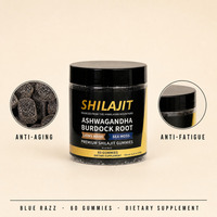 Gummies Énergétiques XuTong Shilajit avec Chaga & Ashwagandha pour Renforcer l'Immunité 3g * 60 pour la Vitalité Masculine OEM ODM