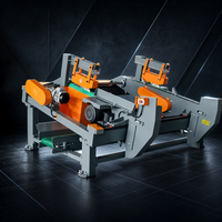 Scie à palettes HICAS SF6021, machine à scier le bois automatique à double tête, scie à coupe transversale haute précision pour l'optimisation du bois