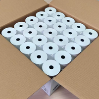 Rouleaux de papier thermique personnalisés avec logo privé en gros, OEM ODM, papier pour tickets de caisse pour les pharmacies et les magasins de détail