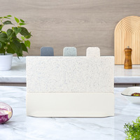 Eversoul nouvelle arrivée multifonctionnel 3 pièces PP planche à découper en plastique blocs à découper pour accessoires de cuisine