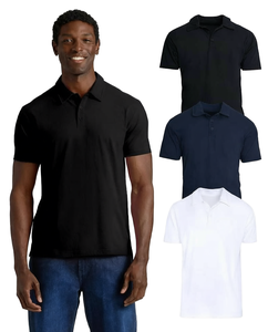 Custom OEM Men's <b>Classic</b> Casual Short Sleeve Solid Knitted Cotton Shirt Royal Burgundy Machine Wash 180g Needle Detection - Product Image 1