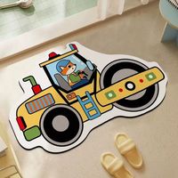Tapis de bain en caoutchouc à motif de dessin animé, grattoir de sol pour toilettes, paillasson d'entrée, tapis de douche