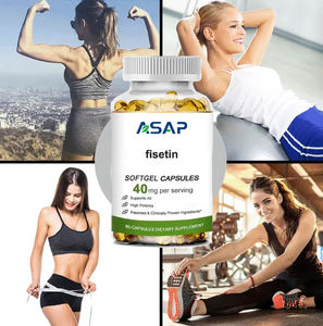 Fisetin ยาแคปซูลอาหารเสริม fisetin ซอฟเจล1200มก. 60ฉลากส่วนตัว - Product Image 2