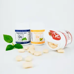 <span class=keywords><strong>Chewing</strong></span>-<span class=keywords><strong>gum</strong></span> <span class=keywords><strong>sans</strong></span> aspartame, <span class=keywords><strong>sans</strong></span> <span class=keywords><strong>sucre</strong></span>, végétalien et compatible cétogène, saveur naturelle, caféine pour les bienfaits dentaires - Product Image 1